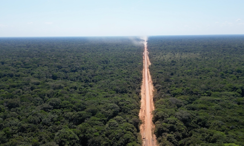 BR-319 mais perto de sair do papel com aprovação de emenda de Eduardo Braga na Lei de Licenciamento Ambiental