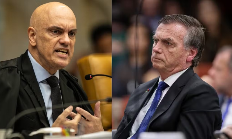 Alexandre de Moraes age por vingança e manda PF colocar tornozeleira eletrônica em Bolsonaro
