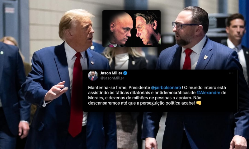 Conselheiro de Trump reage à ordem de Moraes contra Bolsonaro: “O mundo inteiro está assistindo”; veja vídeo