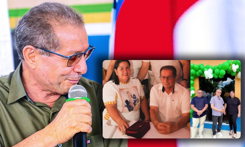 Denúncia de nepotismo em Carauari: prefeito Airton Siqueira, esposa, filha e genro são citados em apuração do TCE-AM