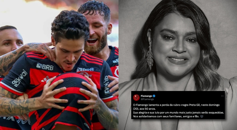 Vitória do Flamengo contra Fluminense é marcada por emoção e homenagem a Preta Gil