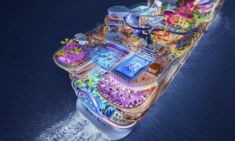‘Star of the Seas’: maior navio de cruzeiro do mundo fará viagem inaugural em agosto partindo da Flórida; veja vídeo