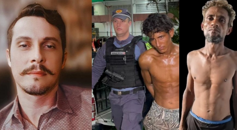 Suspeitos de matar professor estrangulado no Centro de Manaus são presos; veja vídeo