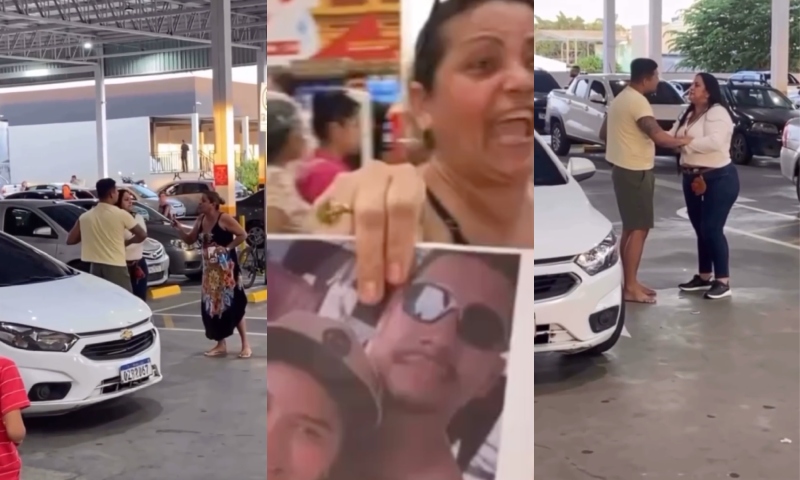 “Esse é pastor do satanás”: mulher faz barraco ao flagrar o marido com a amante em supermercado de Manaus; veja vídeo