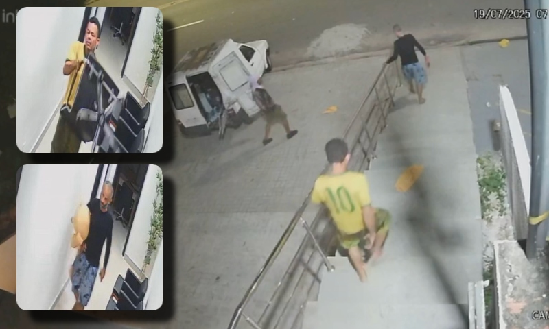 “Um verdadeiro arrastão”: bandidos invadem empresa e fazem a ‘limpa’ em Manaus; veja vídeo