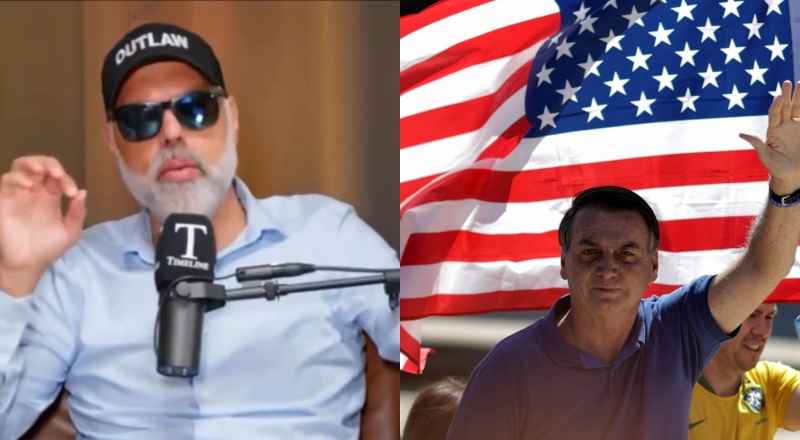 “Bolsonaro precisa ir para a embaixada dos EUA”, diz Allan dos Santos; veja vídeo