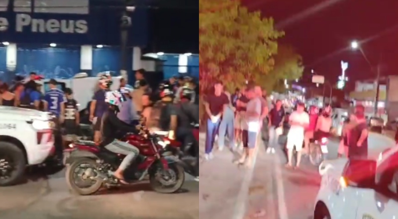 Adolescentes ficam gravemente feridos em acidente de moto na zona Norte de Manaus; veja vídeos