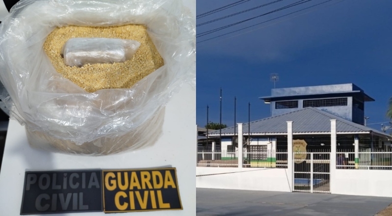 “Farofa de drogas”: 500g de oxi escondida em saco de farinha é apreendida em Novo Aripuanã; veja