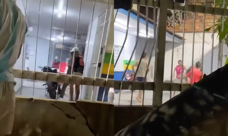 “Cadê a polícia? “porradão é registrado dentro de delegacia no Jorge Teixeira; veja vídeo