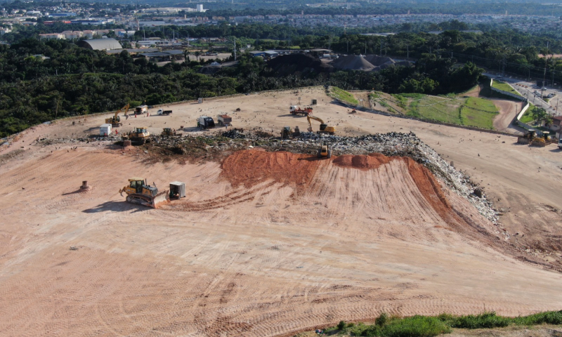 Aterro Sanitário de Manaus tem operação adequada e vida útil ampliada, aponta laudo técnico
