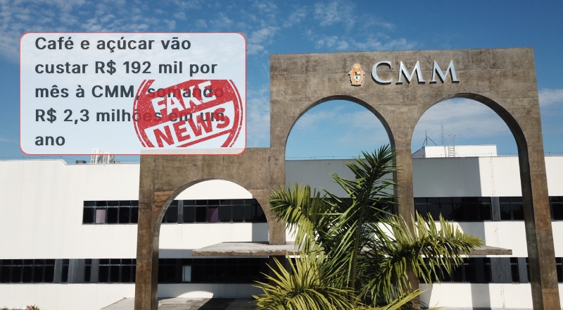 CMM desmente fake news sobre gasto exorbitante com café e açúcar: “informação é falsa”; entenda