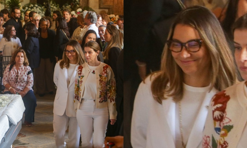 Janja é criticada após ficar rindo no velório de Preta Gil; veja vídeo