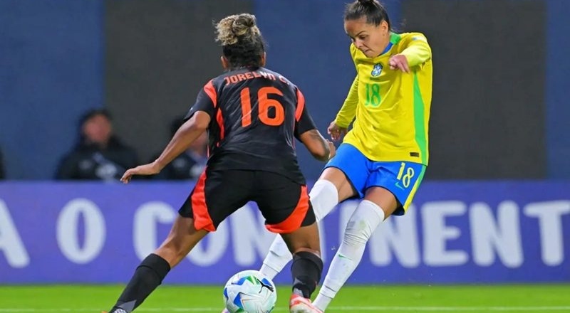 Brasil empata com a Colômbia e mantém liderança na Copa América Feminina