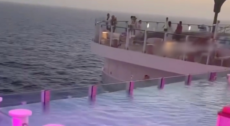 Tragédia: turista morre ao cair de cruzeiro durante viagem de luxo; veja vídeo