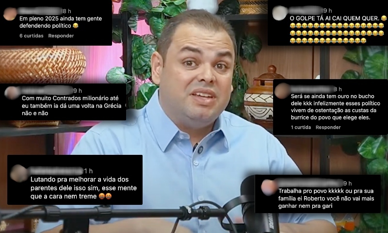 “O povo não perdoa”: Roberto Cidade é detonado após dizer em entrevista que quer ser deputado federal; veja vídeo