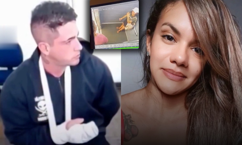 Homem que deformou o rosto da ex dentro de elevador alega ‘autismo’ e ‘surto claustrofóbico’; veja vídeo