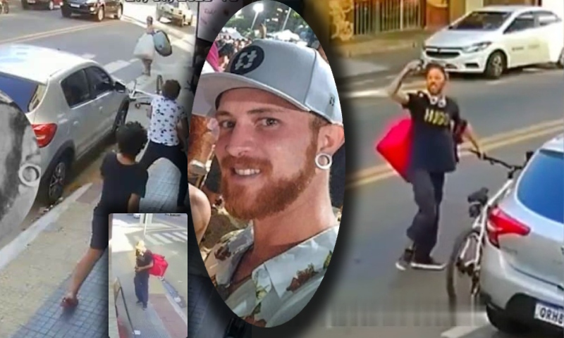 Saiba quem era o entregador esfaqueado pela sogra no meio da rua; veja vídeo