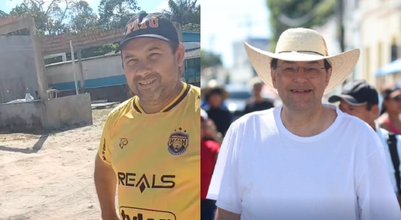 Moradores da área rural comemoram emendas do Senador Eduardo Braga para a pavimentação do ramal do Cuieiras; veja vídeos