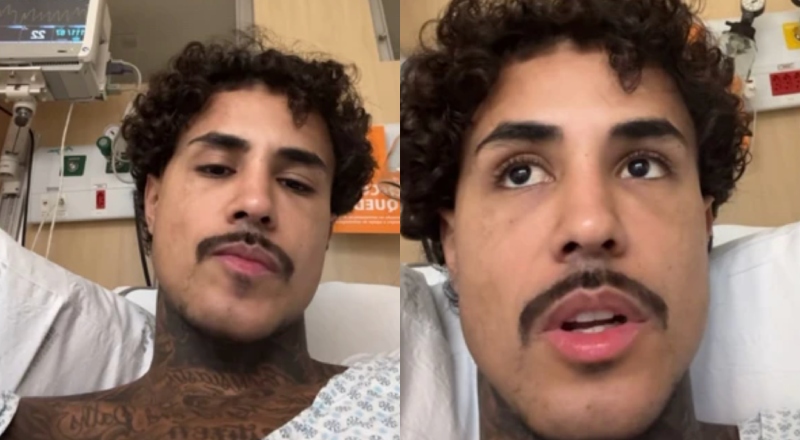 MC Livinho sofre acidente, perfura o pulmão e é internado em UTI