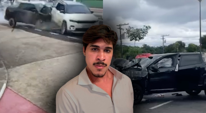 Sócio da empresa Amazonpostes é dono de carro envolvido em grave acidente com avó e neto em Manaus