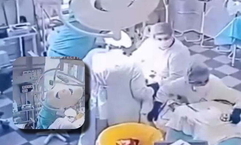 “Guerreiros”: médicos mantêm a calma e seguem com cirurgia durante terremoto; veja vídeo