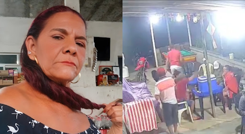 Veja momento em que mulher é morta a facadas e outras duas pessoas ficam feridas durante confusão em bar