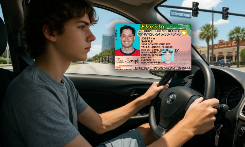 Nova lei obriga adolescentes da Flórida a fazer curso presencial para tirar carteira de motorista