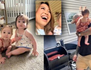 "Seu marido é distraído?": mãe troca a filha por bebê de amiga e pai da criança nem percebe; veja vídeo