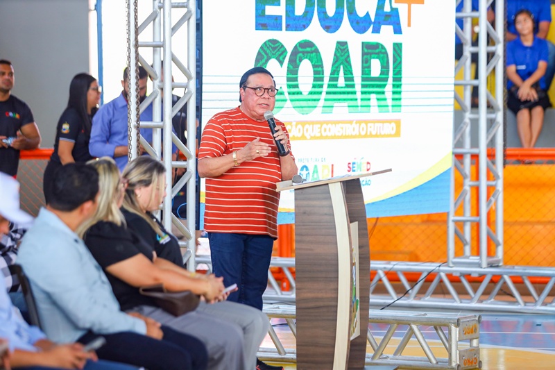 Educa Mais Coari é lançado com sete projetos para revolucionar a educação do município