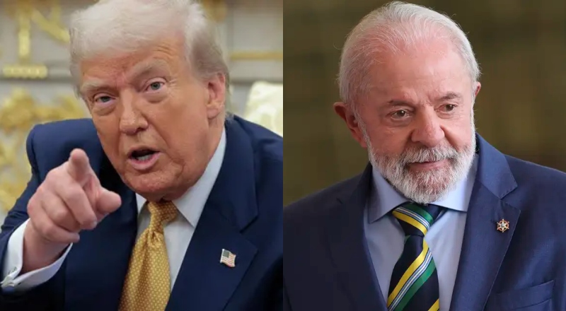 Trump diz que Lula pode ligar para ele quando quiser: “amo o povo do Brasil”