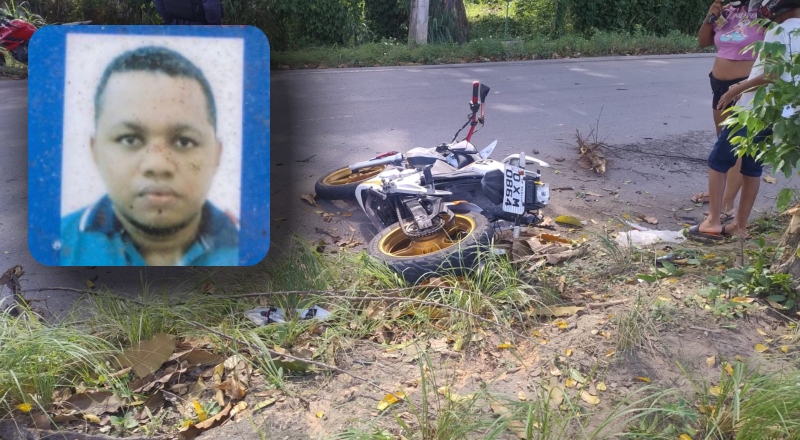 Soldador morre durante grave acidente de moto na Avenida Cosme Ferreira; veja vídeo