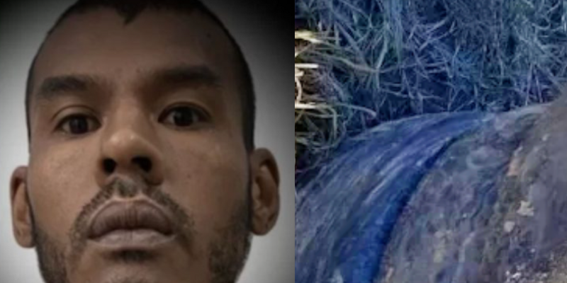 Assassinato brutal: homem é achado amarrado, esfaqueado e queimado dentro de pneus; veja