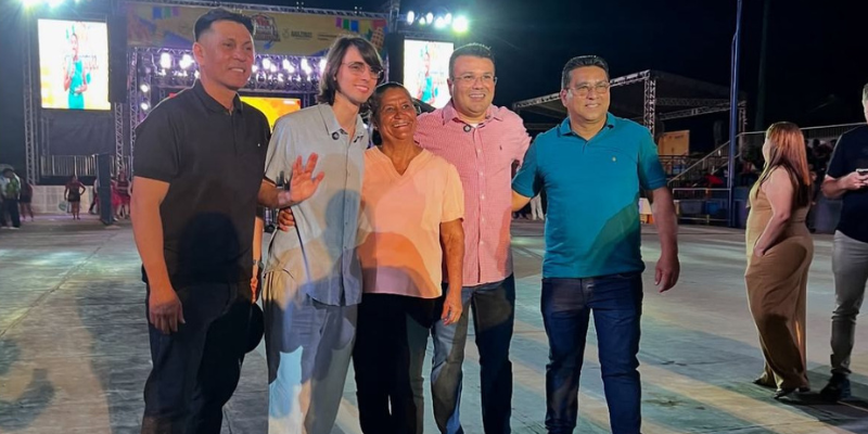 Barreirinha recebe visita de Amom Mandel e pacote de R$ 4 milhões para saúde