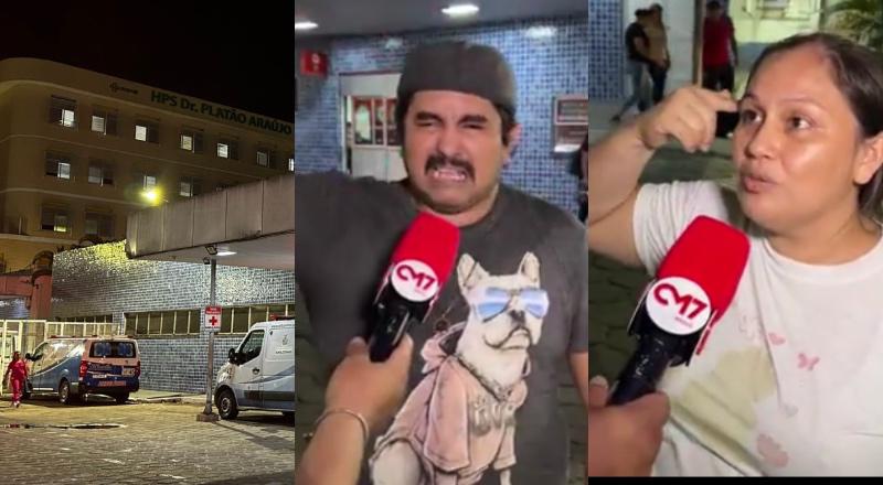 Idoso é colocado em saco de embalar cadáveres durante internação no Platão Araújo: “É desumano!!”; veja vídeo