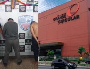 Ladrão causa pânico ao tentar roubar loja no shopping Grande Circular