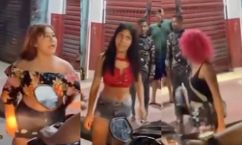 Vulgo ‘Ruivinha Debochada’ é ‘amassada’ por amigas em adega da zona norte de Manaus; veja vídeo
