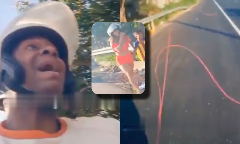 Motoqueiro agoniza até a morte após ser atingido por linha de cerol no pescoço e filho vê tudo: “tio, salva meu pai”; veja vídeo