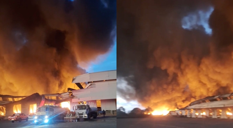 Fogo sem fim: incêndio em fábricas de Manaus já dura 19 horas e segue fora de controle; veja vídeo