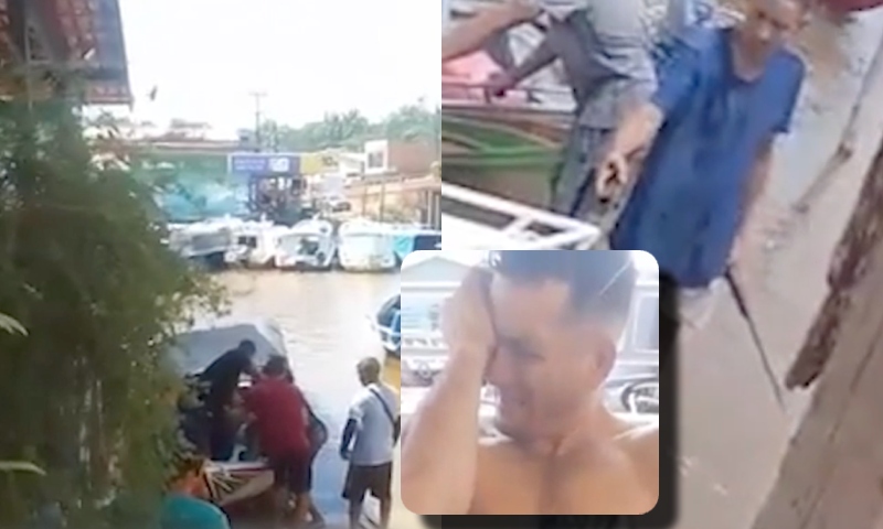 Desespero: homem delira de dor ao ser atacado por jacaré durante tarde de lazer no rio; veja vídeo