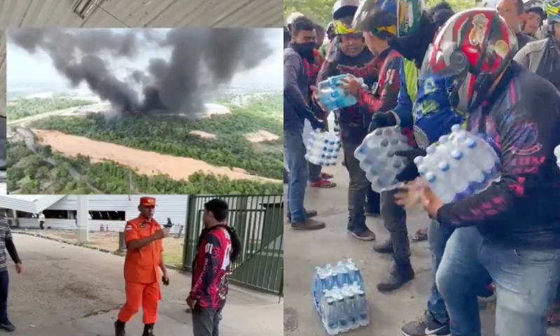 Grave: subcomandante dos bombeiros é orientado a rejeitar doações da população enquanto combatem incêndio em Manaus; veja vídeo