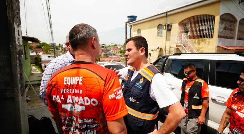 Vice-prefeito Renato Junior retorna ao Tancredo Neves para avaliar resultados do ‘Mutirão no Bairro’