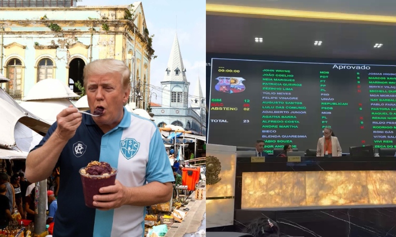 Vereadores declaram Donald Trump “persona non grata” em Belém do Pará; veja