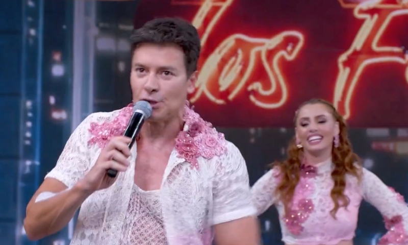 Rodrigo Faro mostra a bunda na TV Globo e divide opiniões: “Forçado”; veja vídeo