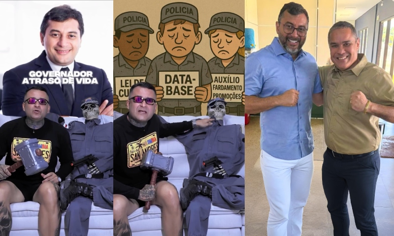 Sargento Salazar detona Wilson Lima e Coronel Vinícius: ‘cadê a promoção dos PM’s, data-base, auxílio fardamento, lei de cursos’; veja vídeo