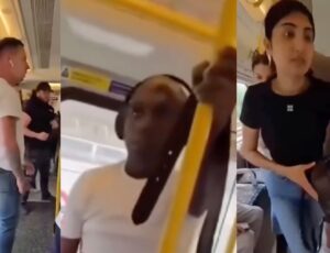 'Taradão' recebe dura lição dos passageiros após abaixar as calças no meio do trem; veja vídeo
