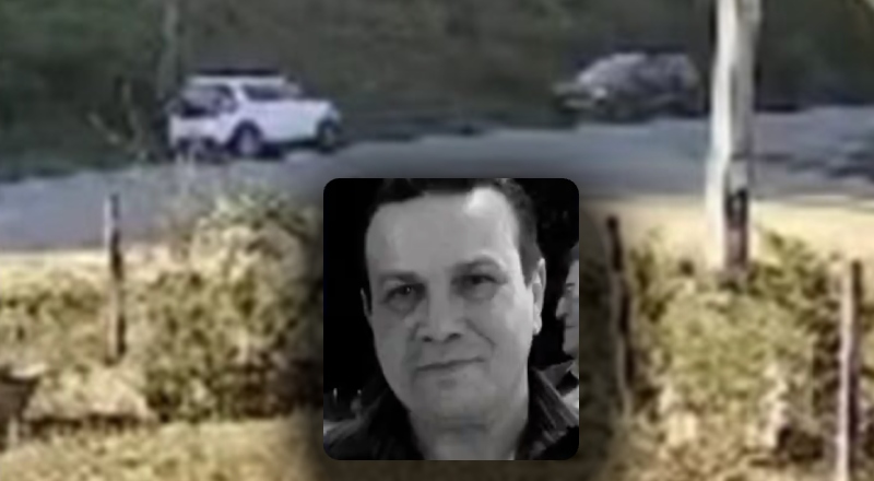 “Ele levava um bolo para comemorar o Dia dos Pais”: veja momento em que homem morre durante grave acidente em estrada