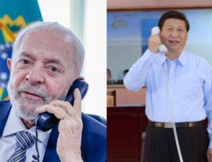 Lula e Xi Jinping discutem paz, comércio e clima em ligação de uma hora; Brasil intensifica articulação no Brics