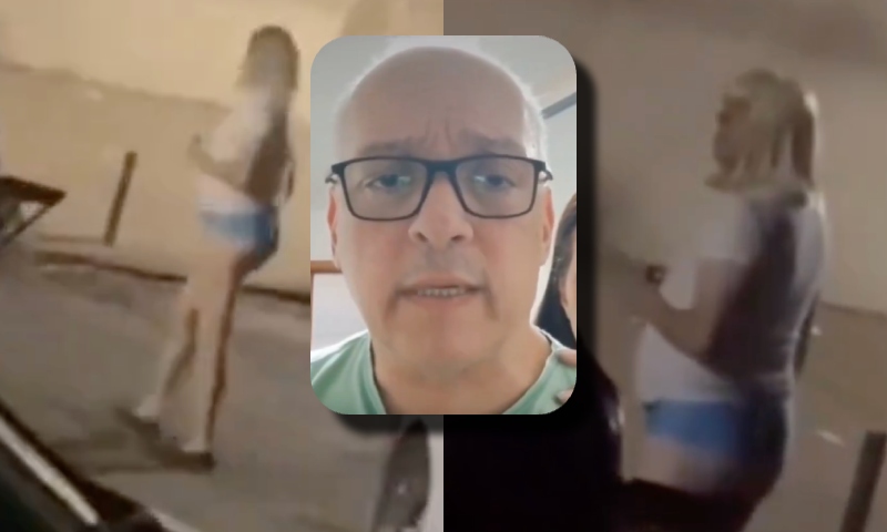 Pastor flagrado de minishort, calcinha e peruca se manifesta nas redes sociais: “Sou um varão de família”; veja vídeo