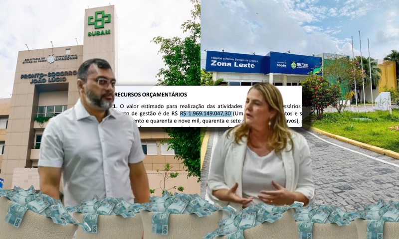 Wilson Lima lança edital de quase R$ 2 bilhões para OS administrar os Hospitais João Lúcio e da Criança na Zona Leste