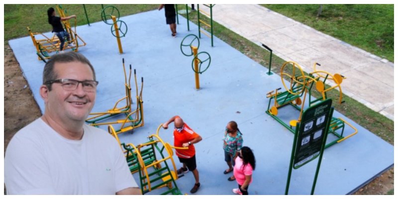 Com cidade em crise, prefeito de Codajás vai torrar mais de R$ 800 mil para construir academia ao ar livre; veja documentos